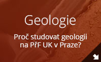 Internetové stránky věnované studiu geologie na PřF UK 