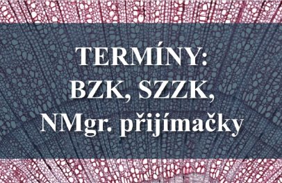 Termíny státnic a přijímaček