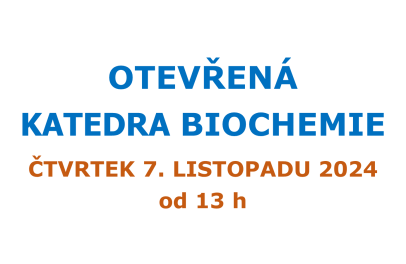 Otevřená katedra biochemie