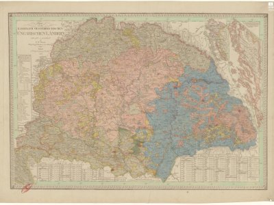 Streit, F. W. Charte von den KAISERLICH OESTERREICHISCHEN UNGARISCHEN LÄNDERN. Scale 1:1,240,000. Weimar: im Verlage des Geograph. Instituts, 1830. Author of manuscript edits P. J. Šafařík. 