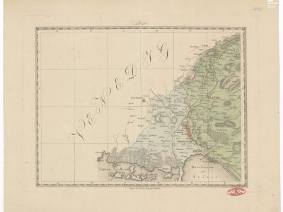 Streit, F. W. [THEIL der ILLYRISCHEN PROVINZEN]. Sect. 198. Scale 1:180,000. Weimar: im Verlage des Geograph. Instituts, 1813. Author of manuscript edits P. J. Šafařík [2nd half of the 1830s].