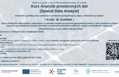 Kurz Analytik prostorových dat 2025