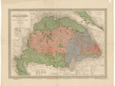 Weiland, K. F. General-Karte von dem OESTERREICHISCHEN KAISERSTAATE. Scale 1:2,350,000. Weimar: im Verlage des geographischen Instituts, 1847. Author of manuscript edits P. J. Šafařík. 
