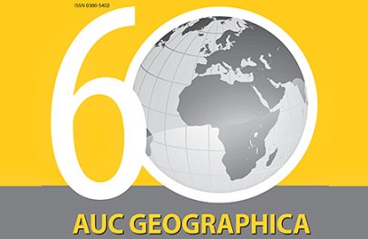 Nové číslo AUC Geographica