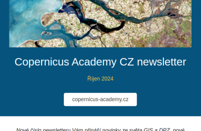 October issue of the Copernicus Academy CZ Newsletter