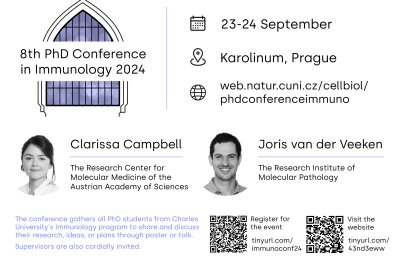 8. doktorandská imunologická konference