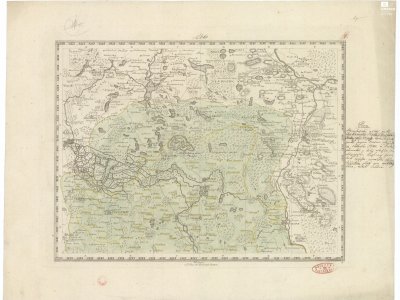 Streit, F. W. [THEIL der LAUSIZ. Sect. 61]. Scale 1:180,000. Weimar: im Verlage des Geograph. Instituts, [between 1807 and 1814]. Author of manuscript edits P. J. Šafařík [between 1838 and 1840].