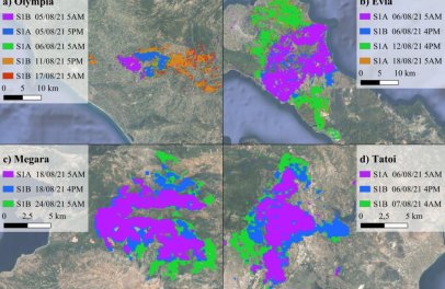 New paper in the IEEE J-STARS on wildfire monitoring using SAR data!