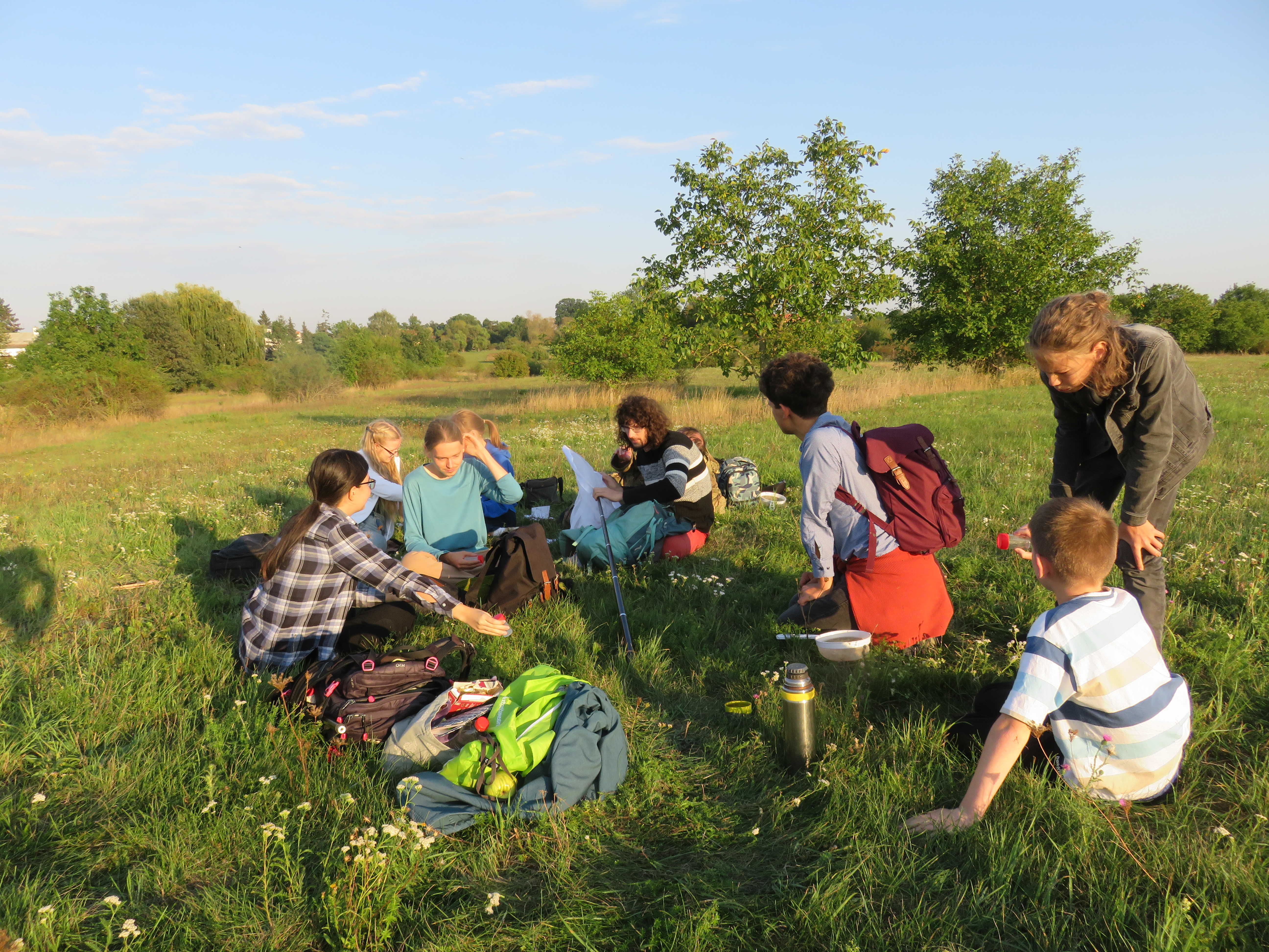 Entomologická exkurze na Hrnčířské louky