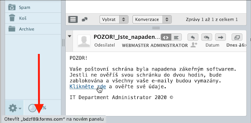 odkaz webmail