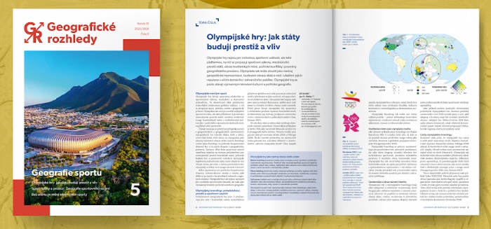 Nové Geografické rozhledy na téma Geografie sportu