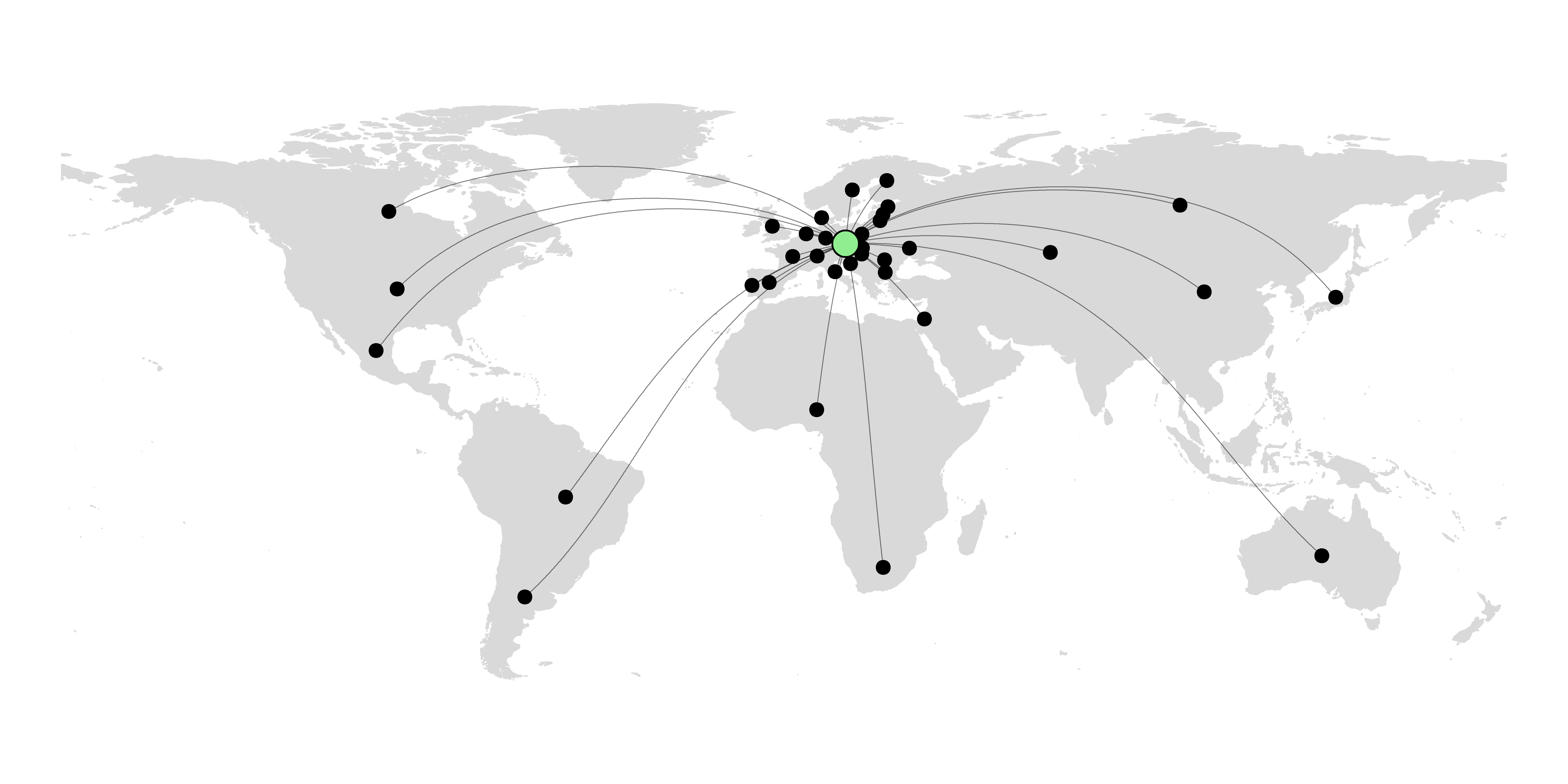 To date, my research projects has culminated in the establishment of a network comprising over 200 researchers hailing from 34 countries and my commitment to further expanding this network is fuelled by the potential it holds for fostering innovative and ground-breaking concepts within movement ecology.